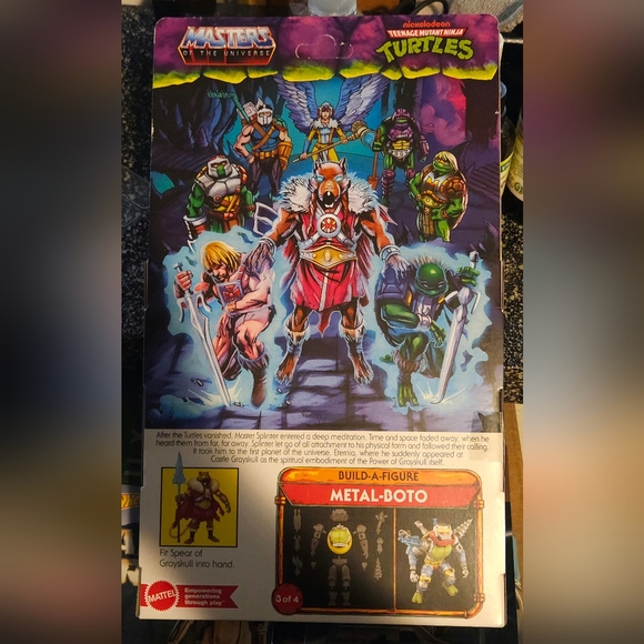 Turtles of Grayskull "Splinter-Skull" Figure - Picture 3 of 4